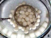 南瓜糯米圆子羹做法图解4)