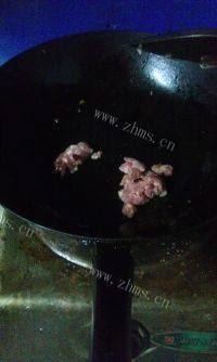 美味的肉末豆角做法图解3)