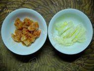 辣白菜蛋炒饭做法图解2)