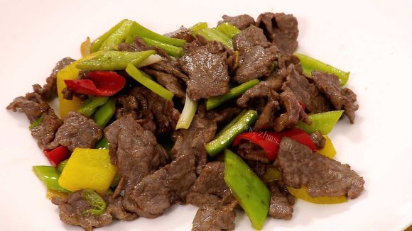 DIY青椒炒牛肉