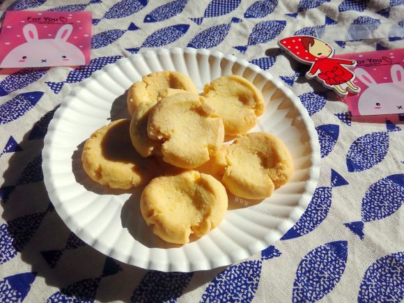 香甜的玛格丽特饼干