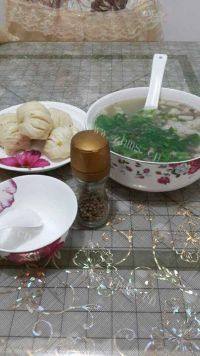 自制葱花花卷