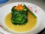 口感饱满的菠菜塔