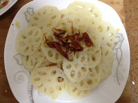 家常菜炝莲菜