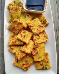香甜美味的西葫芦早餐饼做法图解12)