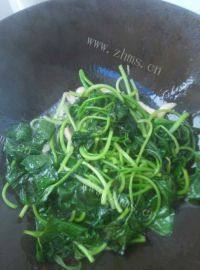 家常菜蒜香番薯叶做法图解4)