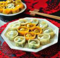 自制元宝饺子