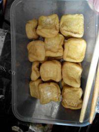 美味的炸臭豆腐做法图解3)