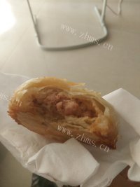 喷香的榨菜鲜肉月饼做法图解8)
