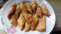 香酥豆腐衣包小黄鱼做法图解10)