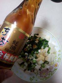 家常菜小葱拌豆腐