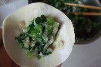 自己做的青菜猪肉水饺做法图解6)