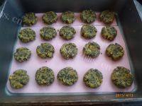 自制黑芝麻小饼干做法图解4)