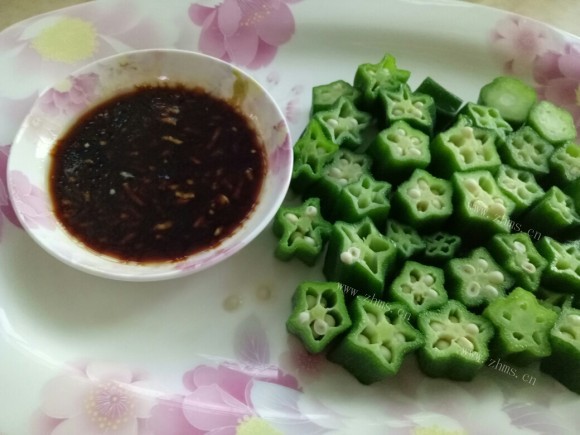 DIY白灼秋葵