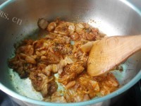韩式泡菜海鲜豆腐煲做法图解8)