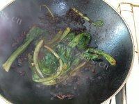 健康营养的豆豉鲮鱼油麦菜做法图解12)