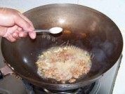 美味的肉末嫩豆腐做法图解5)