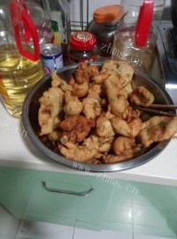 简单的炸松肉做法图解6)