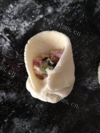 简易的香菇猪肉包做法图解10)