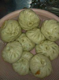 美味的南瓜包子