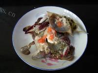 好吃的土豆青椒炒膏蟹做法图解5)