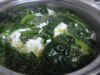 美味的菠菜鸡蛋汤
