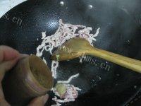 家常菜青笋肉丝做法图解7)