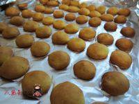 甘脆的蛋黄饼干