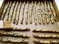 自制海苔芝麻阿拉棒做法图解15)