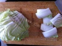 美味的牛肉白菜煲做法图解6)