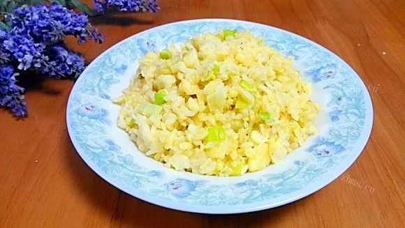 美味佳肴般的黄金炒饭