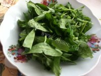 美味香菇炒空心菜做法图解3)