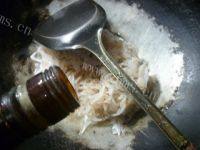 「自制」雪菜炒白虾米做法图解3)