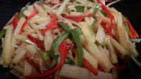家常菜酸辣土豆丝