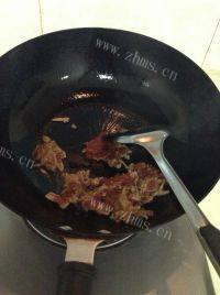 老爸的黄瓜炒肉做法图解4)