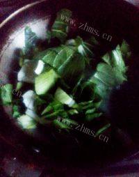 家常菜青菜香菇做法图解2)