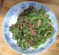 十分诱人的苦瓜炒肉