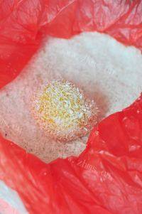 自制火龙果糯米糍做法图解9)