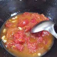 自己做的西红柿酱疙瘩汤的做法图解五