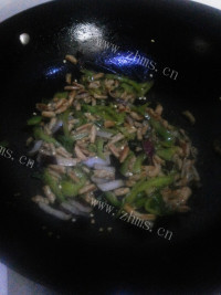 家常菜青椒炒鸭肠
