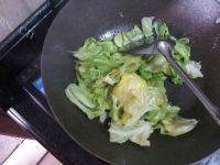 自己做的手撕包菜做法图解4)