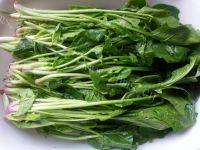 自制炒菠菜做法图解1)