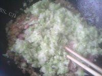 白菜猪肉馅包子做法图解5)