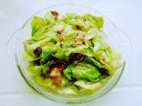家常菜包菜炒肉丝