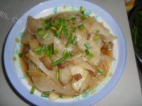 家常菜白萝卜炒肉