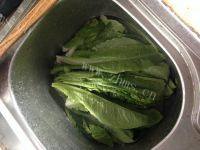 家常菜素炒油麦菜做法图解1)
