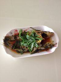 家常菜清蒸黄骨鱼