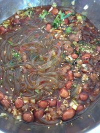 美味佳肴般的酸辣粉做法图解4)