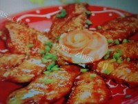 色泽鲜亮的可乐鸡翅做法图解9)