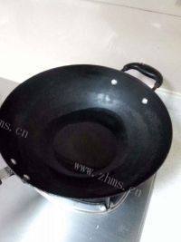 家常菜花菜炒肉片做法图解3)